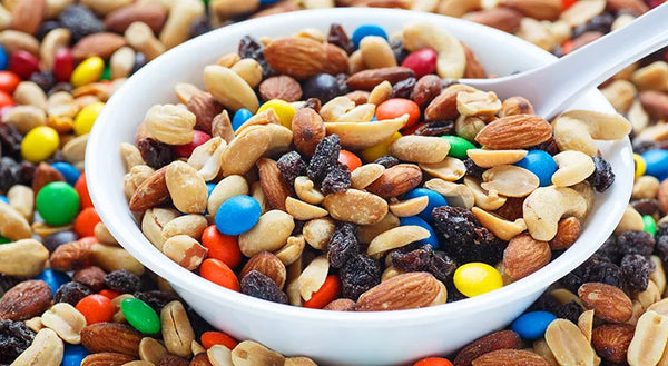 Mezclas de frutos secos