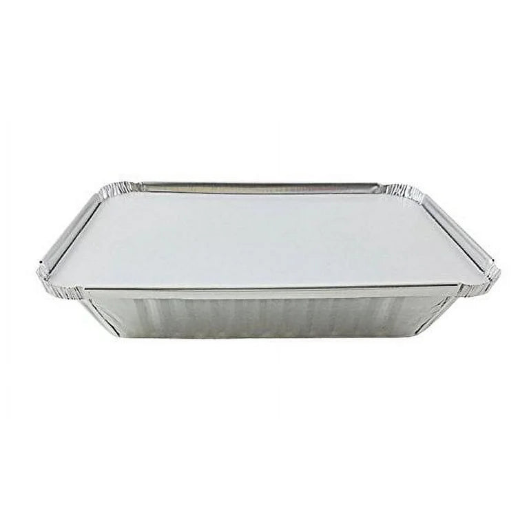 DURA - 1.5 Lbs Oblong Aluminum Container Shallow - 125/Pack