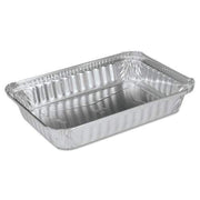 1.5 Lbs Shallow Oblong Aluminum Container 