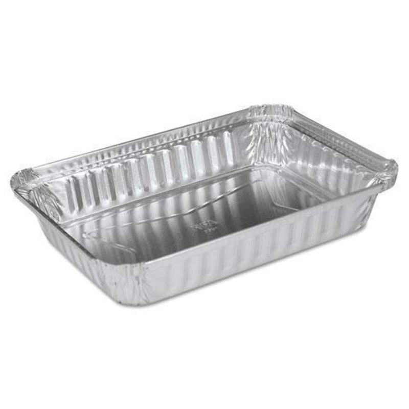 1.5 Lbs Shallow Oblong Aluminum Container 