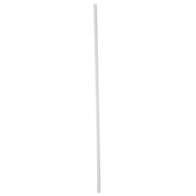 10 Inch Regular Straws White Unwrapped 11500 - 500.