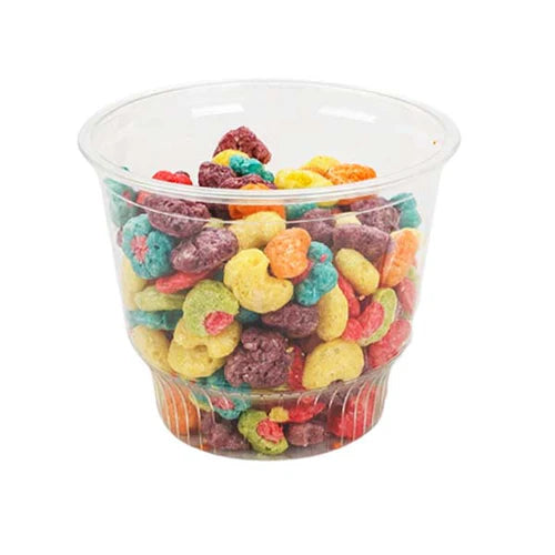 DURA - 12 Oz Clear Plastic Dessert Cup - 50 / Pack