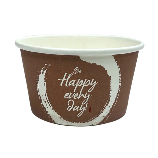 DURA - 16 oz Printed Paper Soup Container - 25/Pack