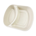 32 Oz Compostable Takeout Container 2 compartment