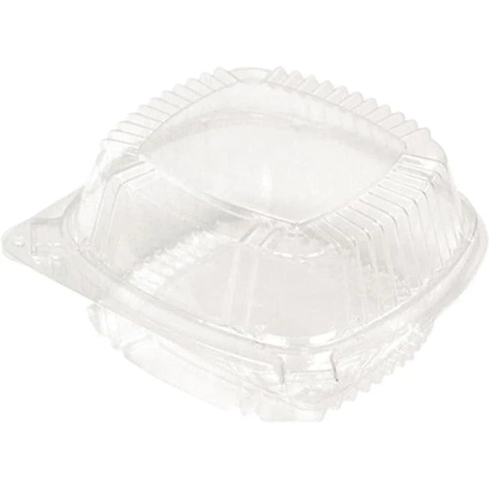 Pactiv - YCI81050 - 5" Clear Hinged Sandwich Container - 125/Pack