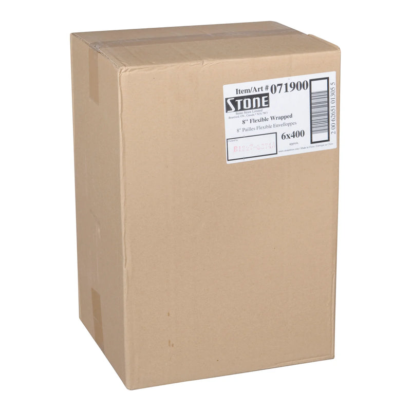 8 Inch Flexible Straw Wrapped 71900 - 6x400
