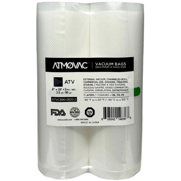 Norstar - Bolsas de vacío transparentes de 4 milésimas de pulgada de diámetro exterior de 14" x 18" - 500 por caja
