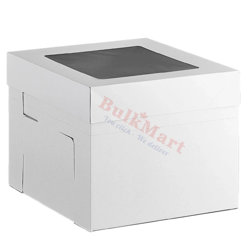 Caja para pastel/repostería Flexbox de 18" x 18" x 12" de altura ajustable - Paquete de 5