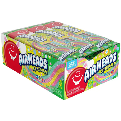 Airheads - Xtremes Belts Rainbow Berry - 18 x 57g