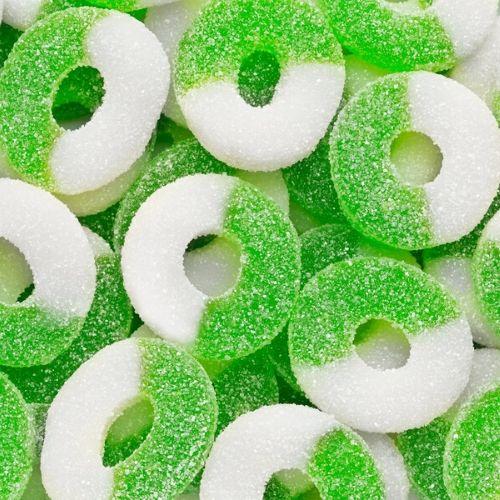 Albanese - Gummi Apple Rings Bulk - 4 x 4.5 Lbs