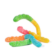 Albanese Sour large Neon Gummi Worms 4.5 Lbs