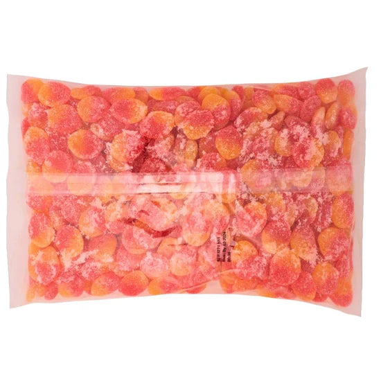 Allan - Sour Peach Slices Bulk Gummy Candy - 2.5 Kg