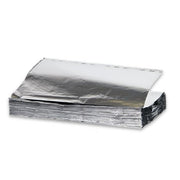 12" x 10.75" Aluminum Foil Pop Up Sheets - 500 / Box