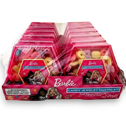 Barbie - Candy Jewelry Making Kit - 12 x 28g