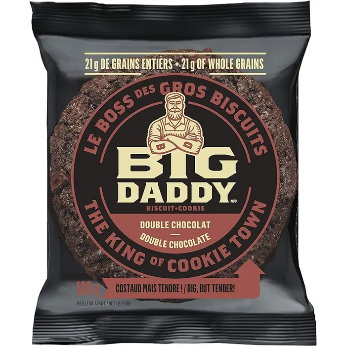 Big Daddy - Double Chocolate Oatmeal Cookies - 8 x 100g