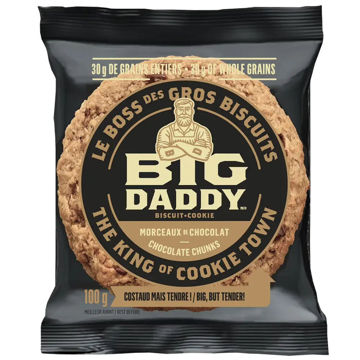 Big Daddy - Chocolate Chunk Oatmeal Cookies - 8 x 100g