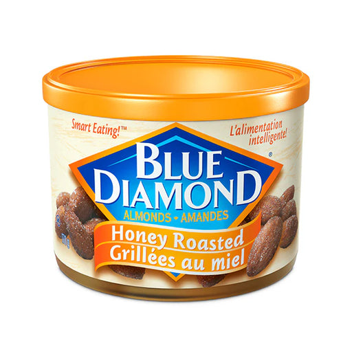 Blue Diamond - Almonds Honey Roasted - 12 x 170g