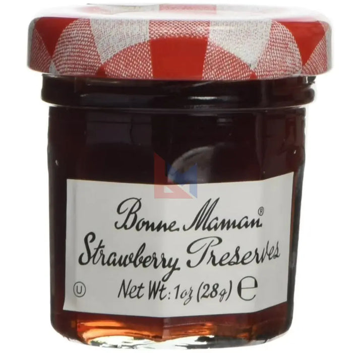 Bonne Maman - Strawberry Preserves Mini Jars Kosher 1 Oz - 4 x 15/Pack