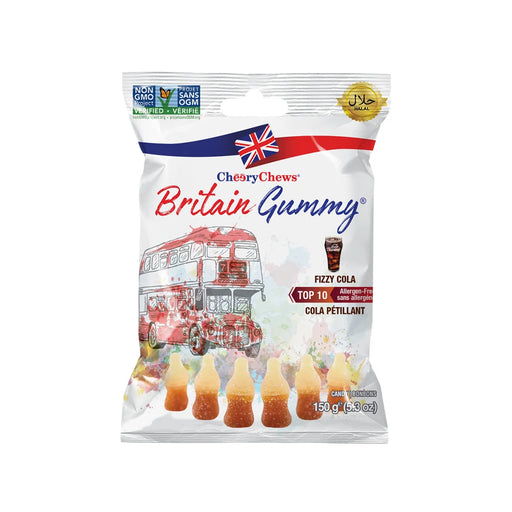 Britain Gummy - Fizzy Cola - 6 x 150g