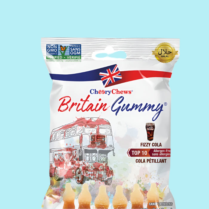 Britain Gummy Fizzy Cola 80g