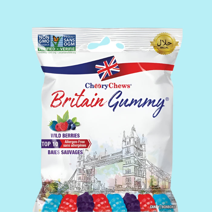 Britain Gummy Wild Berries 80g