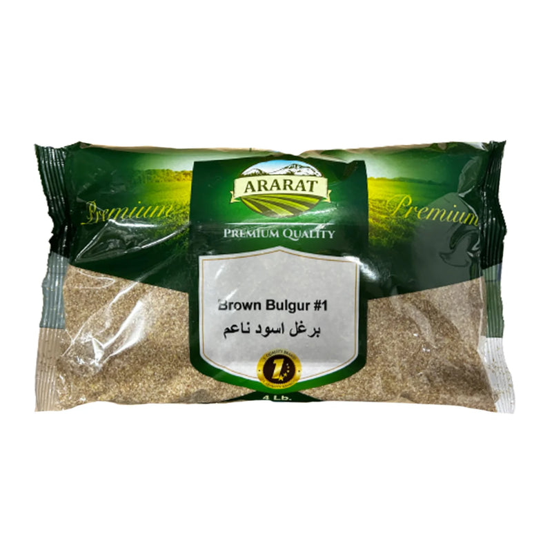 Ararat - Brown Bulgur #1 Fine - 6 x 4 Lbs