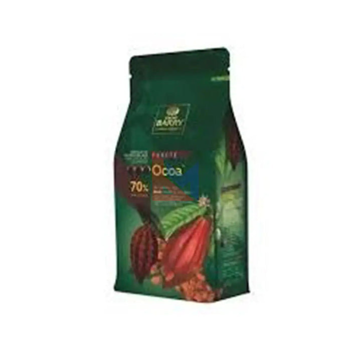 Cacao Barry - Ocoa 70% Pur Noir Chocolate - 1 Kg