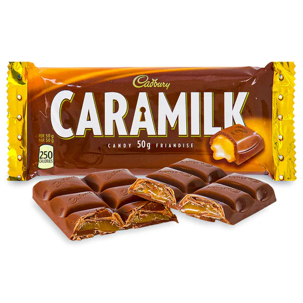 Cadbury Caramilk Chocolatey Candy Bar 50g