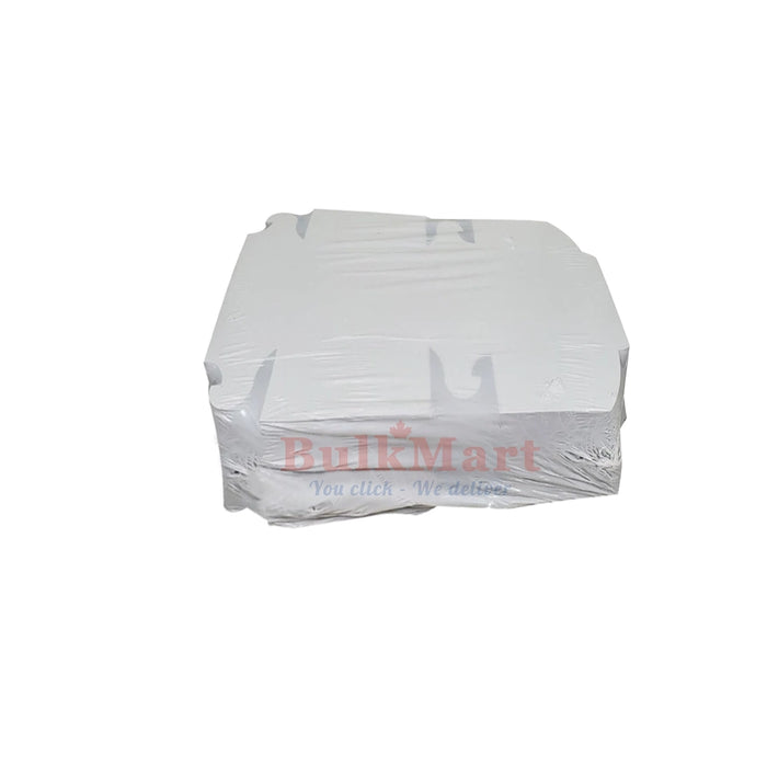 Cake Box 8" x 4" x 3.5" White - 250/Pack