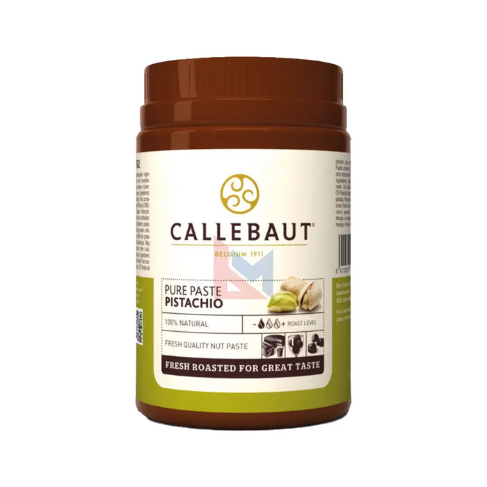 Callebaut - 100% Pure Pistachio Paste - 4 x 1 kg