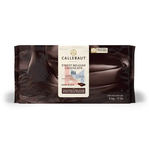 Callebaut - 811 Dark Chocolate Block 54.5% - 5 Kg