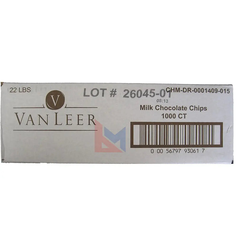 Van Leer - Gotas de chocolate con leche 1000 unidades - 10 kg