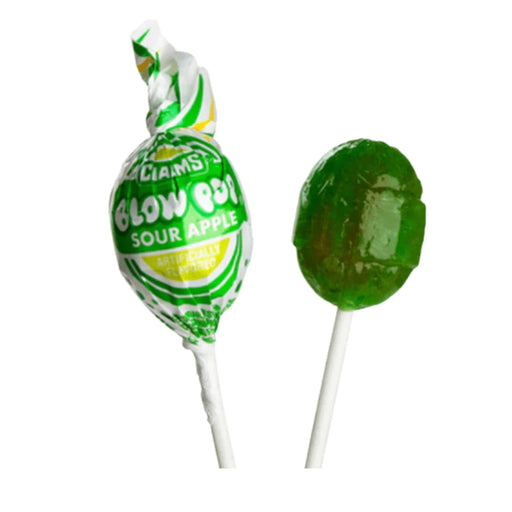 Charms - Blow Pop Sour Apple Lollipop - 48 x 18g