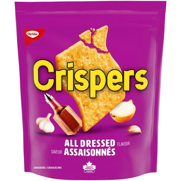 Christie - Crispers All Dressed - 3 x 145g