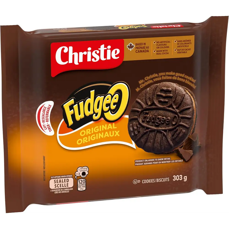 Christie - Galletas Originales Fudgee-O - 303g