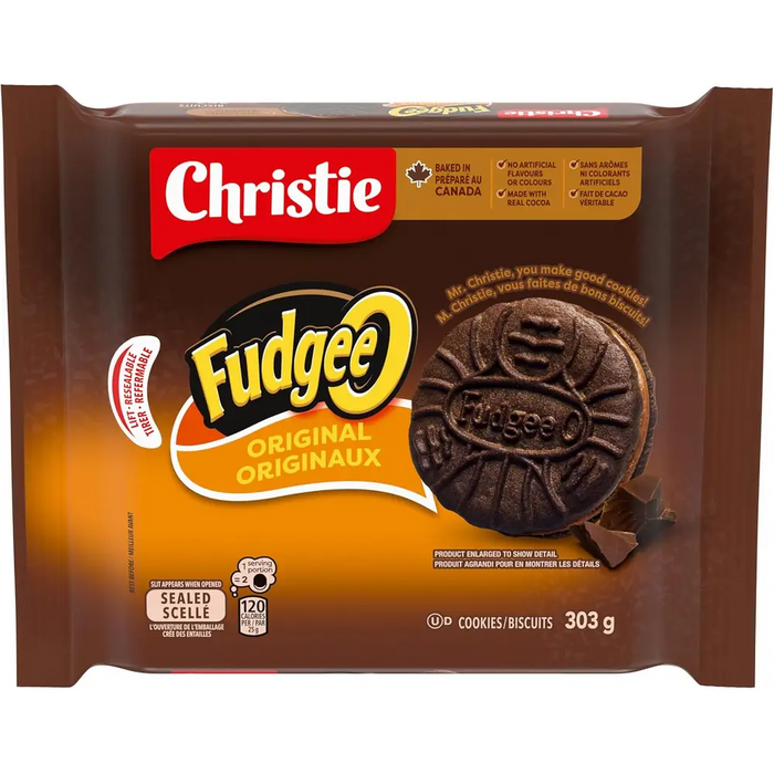 Christie - Fudgee-O Original Cookies - 303g