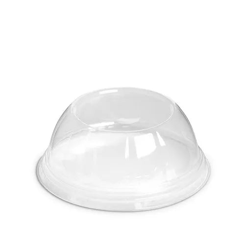Clear Dome Lids No Hole For 6, 8, 10, 12 Oz Dessert Cups - 1000/Case