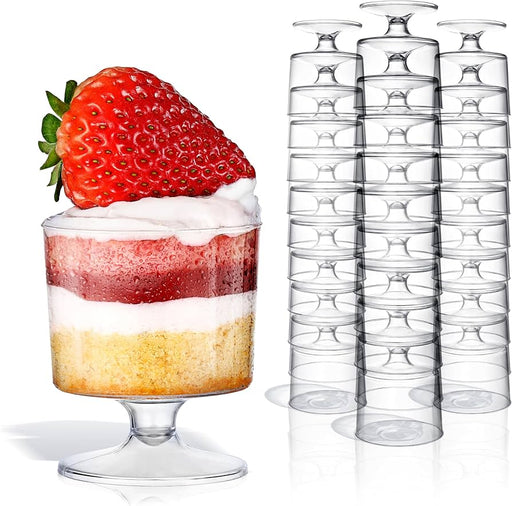 Clear Round Mousse Cup 2 Oz 