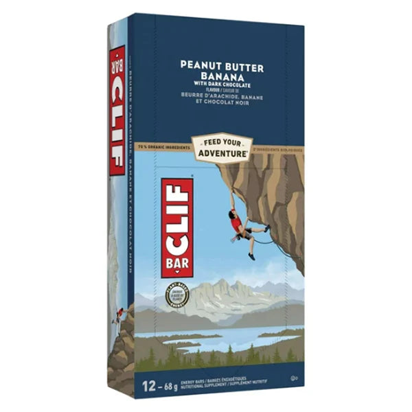 Clif Bar - Peanut Butter Banana With Dark Chocolate 68g - 144/Case