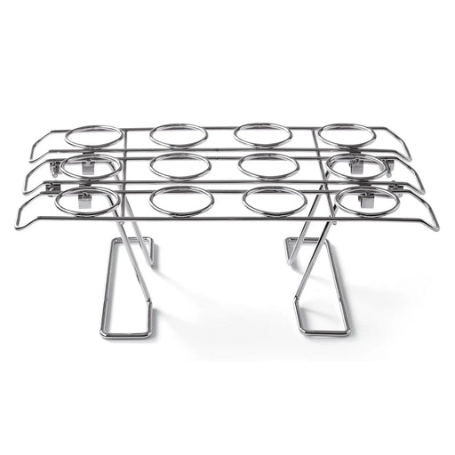 12 Slot Stainless Steel Ice Cream Cone Holder, Baking Rack - Each