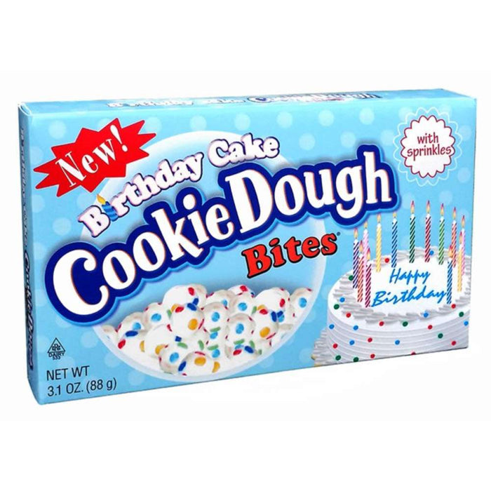 Cookie Dough Bites - Birthday Cake Theatre Box - 12 x 88g