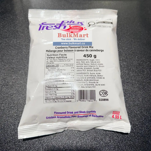 Fresh Plus - Cranberry Drink Crystals - 450g