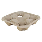 DURA - 4 Cup Carrier Tray Strong Holder - 75/Pack