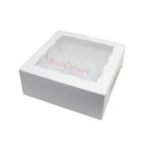 EB Box - Caja para 6 cupcakes con ventana, color blanco, 10