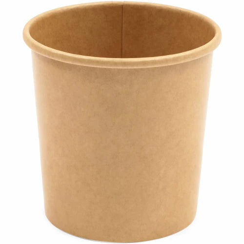DURA - 16 Oz Kraft Paper Soup Container - 500 / Case