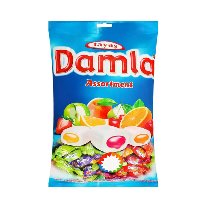 Damla - Assorted Soft Candy With Fruit 500g - 6 Bags