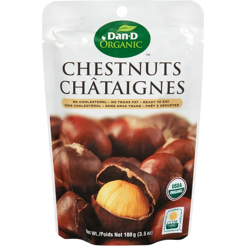 Dan D Pak - Castañas Orgánicas - 3 x 100g
