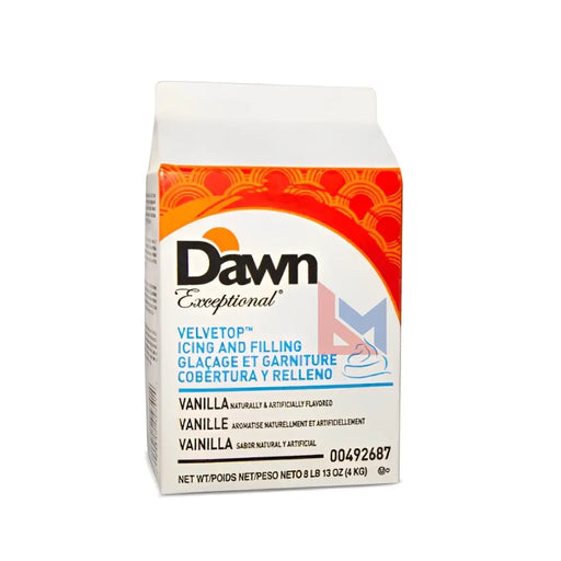 Dawn - Velvetop Vanilla Icing and Filling - 4 Kg