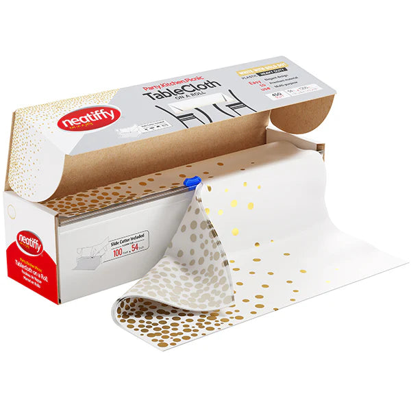 SmartChoice - Rollo de plástico para banquetes de 40" x 100 m (unidad única)