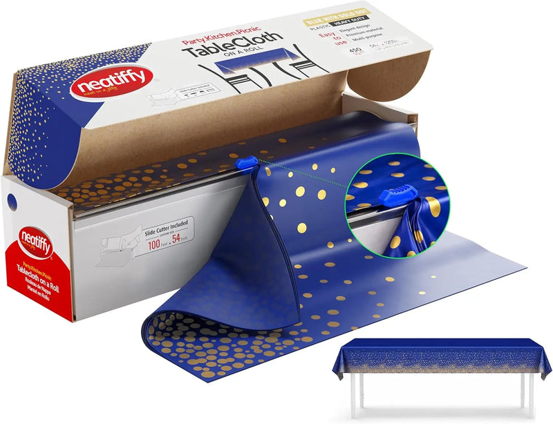 SmartChoice - Rollo de plástico para banquetes de 40" x 100 m (unidad única)